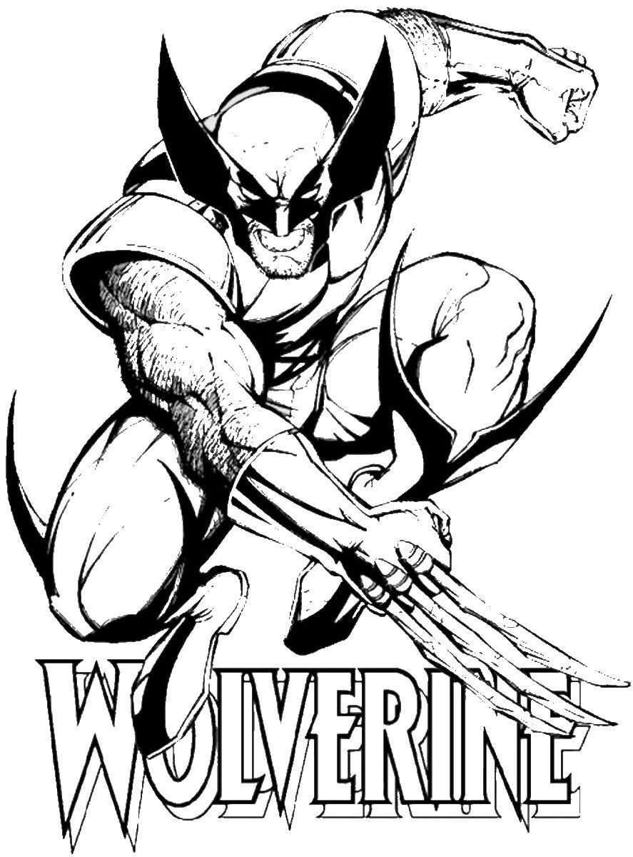 X-Men Coloring Pages
 Wolverine and the X Men Coloring Pages