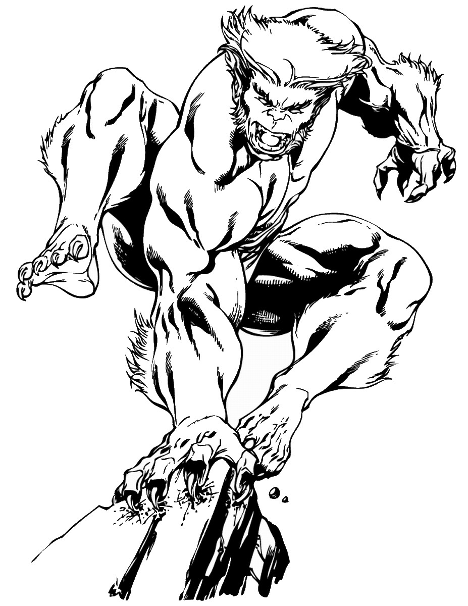 X-Men Coloring Pages
 Wolverine and the X Men Coloring Pages