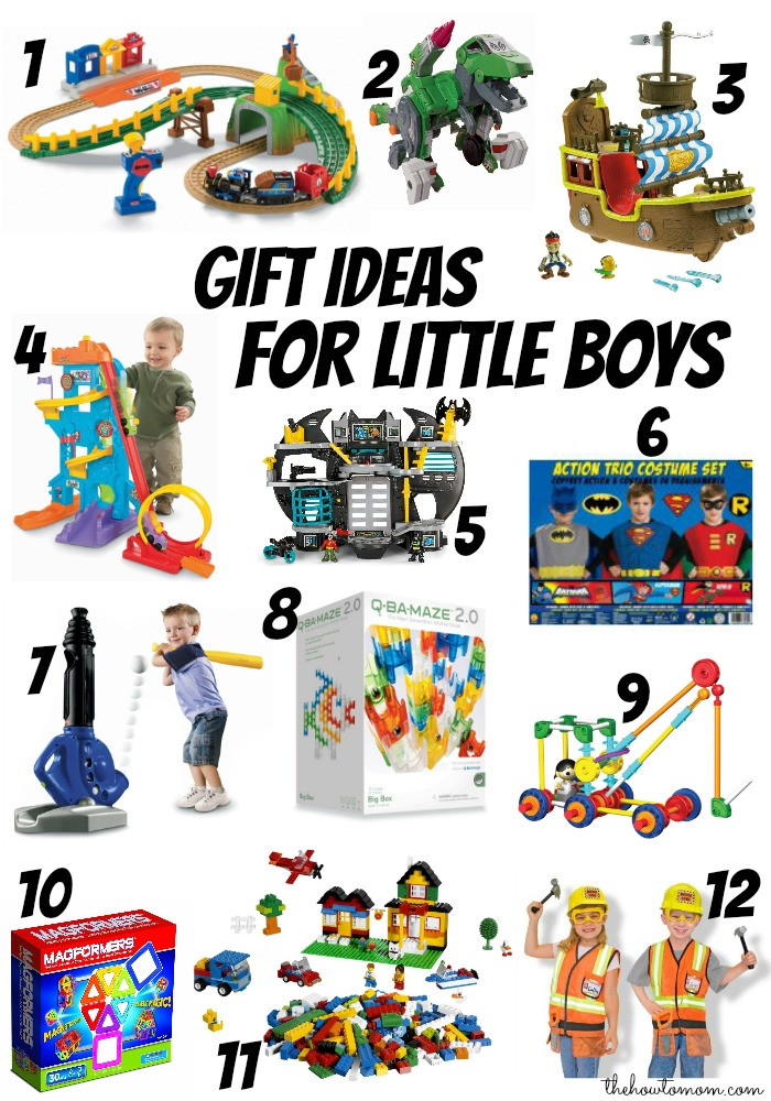 Xmas Gift Ideas For Boys
 Christmas t ideas for little boys ages 3 6 The How
