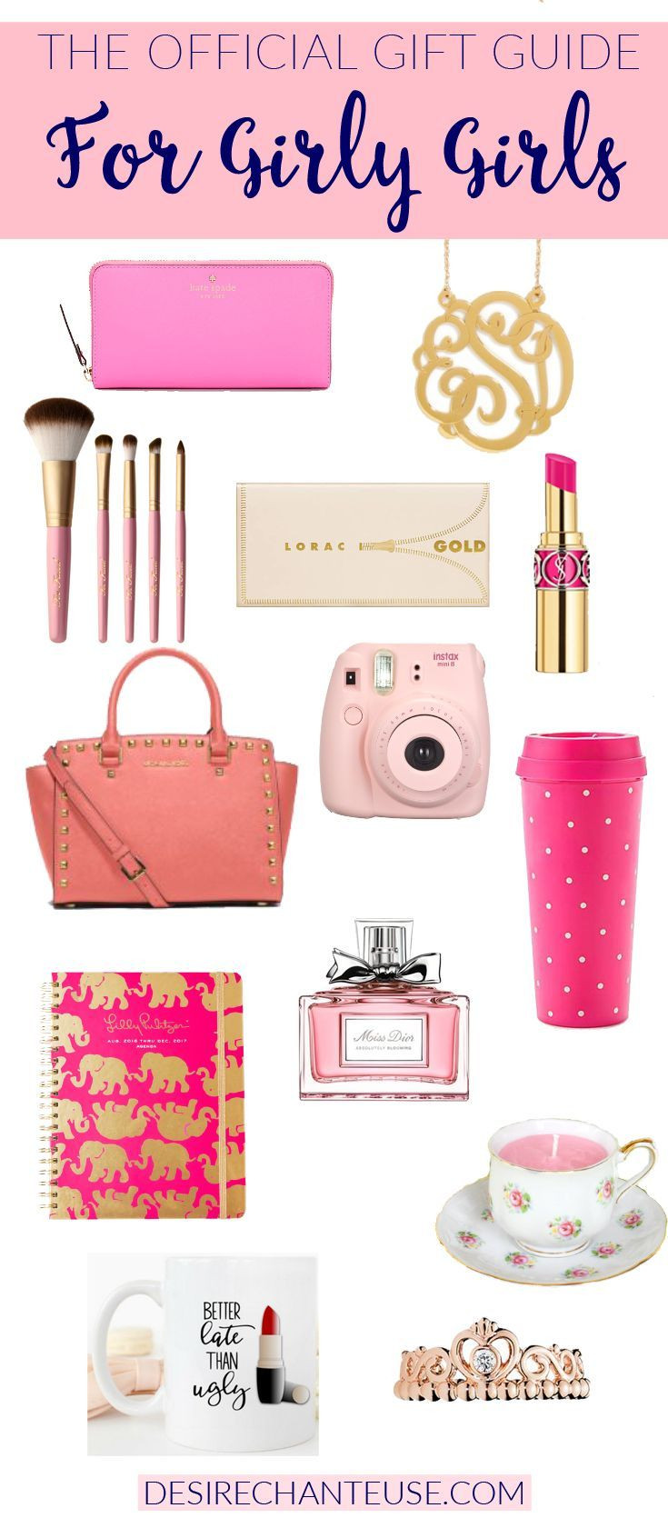 Xmas Gift Ideas For Girls
 ficial Girly Girl Gift Guide