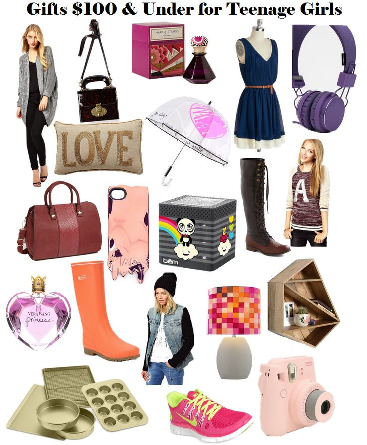 Xmas Gift Ideas For Girls
 Holiday Gift Ideas for Teen Girls Under $50 or $100 I