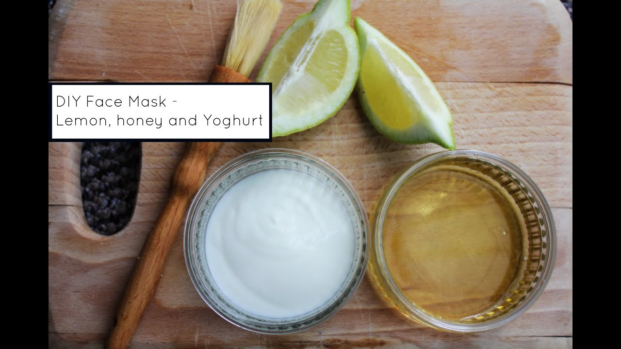Yogurt Face Mask DIY
 DIY Face Mask Yogurt Honey amd Lemon