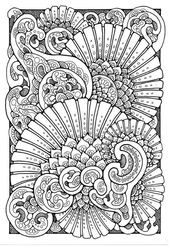 Zentangle Coloring Sheets For Boys
 536 best images about coloriage zen on Pinterest