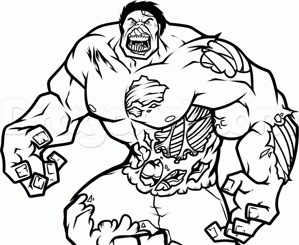 Zombie Printable Coloring Pages
 free coloring pages of zombie marvel heroes zombie