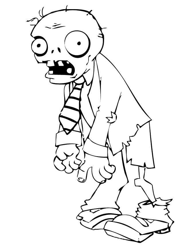 Zombie Printable Coloring Pages
 9 fun free printable Halloween coloring pages