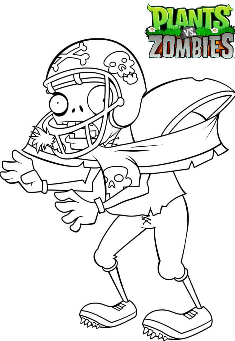Zombie Printable Coloring Pages
 30 Free Printable Plants Vs Zombies Coloring Pages