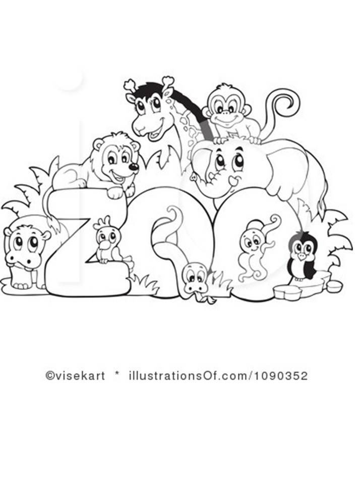 Zoo Animals Coloring Pages
 34 Best Zoo Coloring Pages