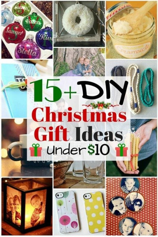 $10 Christmas Gift Ideas
 15 DIY Christmas Gift Ideas under $10 The Bud Diet