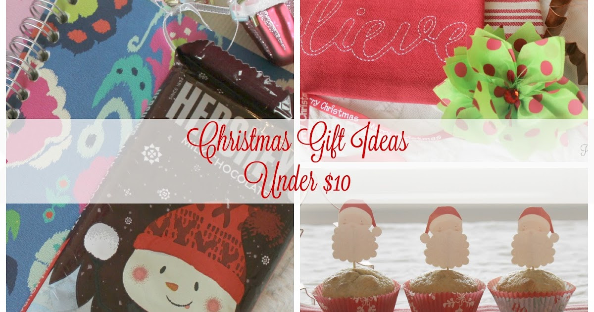 $10 Christmas Gift Ideas
 Two Christmas Gift Ideas Under $10