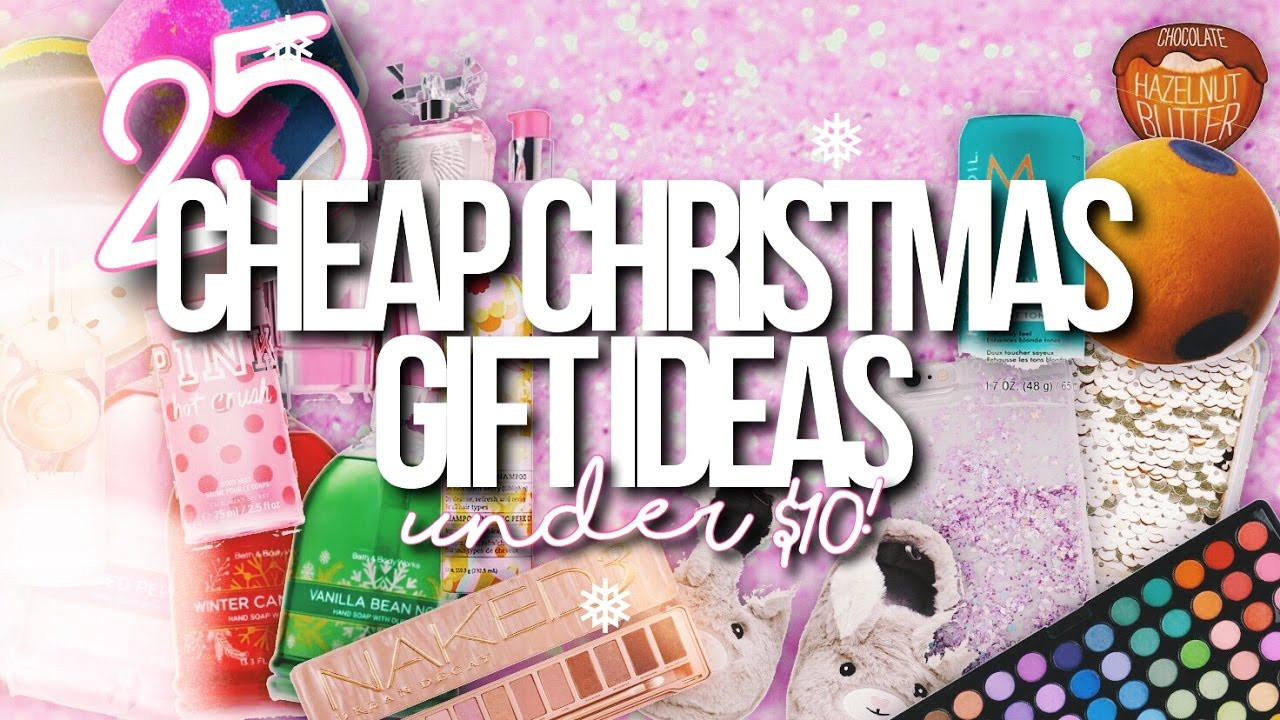 $10 Christmas Gift Ideas
 25 CHEAP CHRISTMAS GIFT IDEAS UNDER $10 Christmas