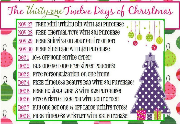12 Days Of Christmas Funny Gift Ideas
 Thirty e Twelve Days of Christmas t ideas