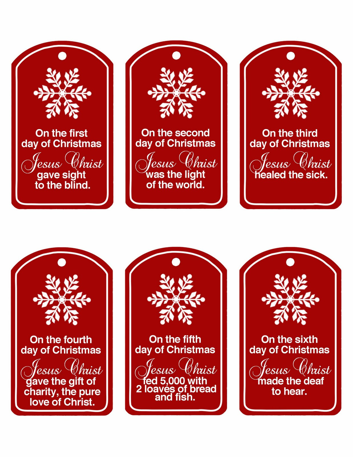 12 Days Of Christmas Gift Ideas For Friends
 Family Home Fun Christ Centered 12 Days of Christmas