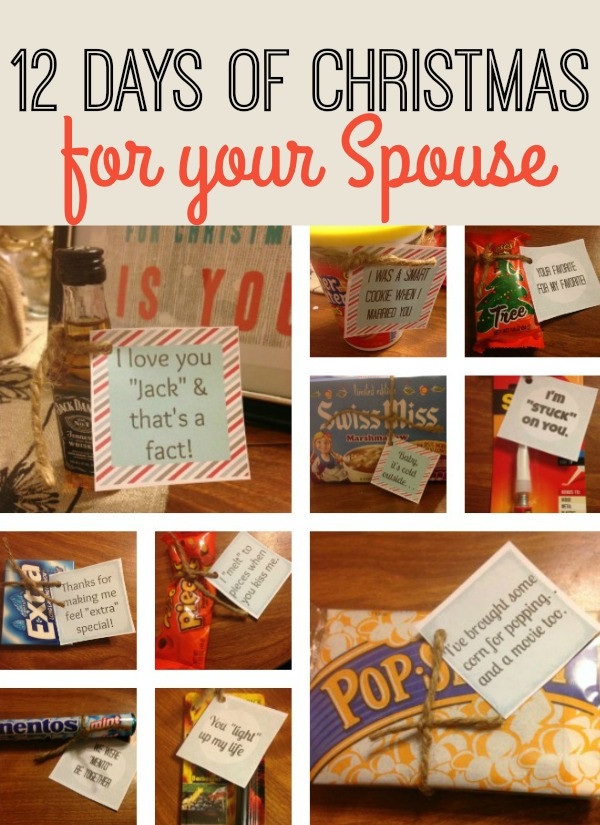 12 Days Of Christmas Gift Ideas For Him
 12 Days of Christmas for your spouse Frugal Finds