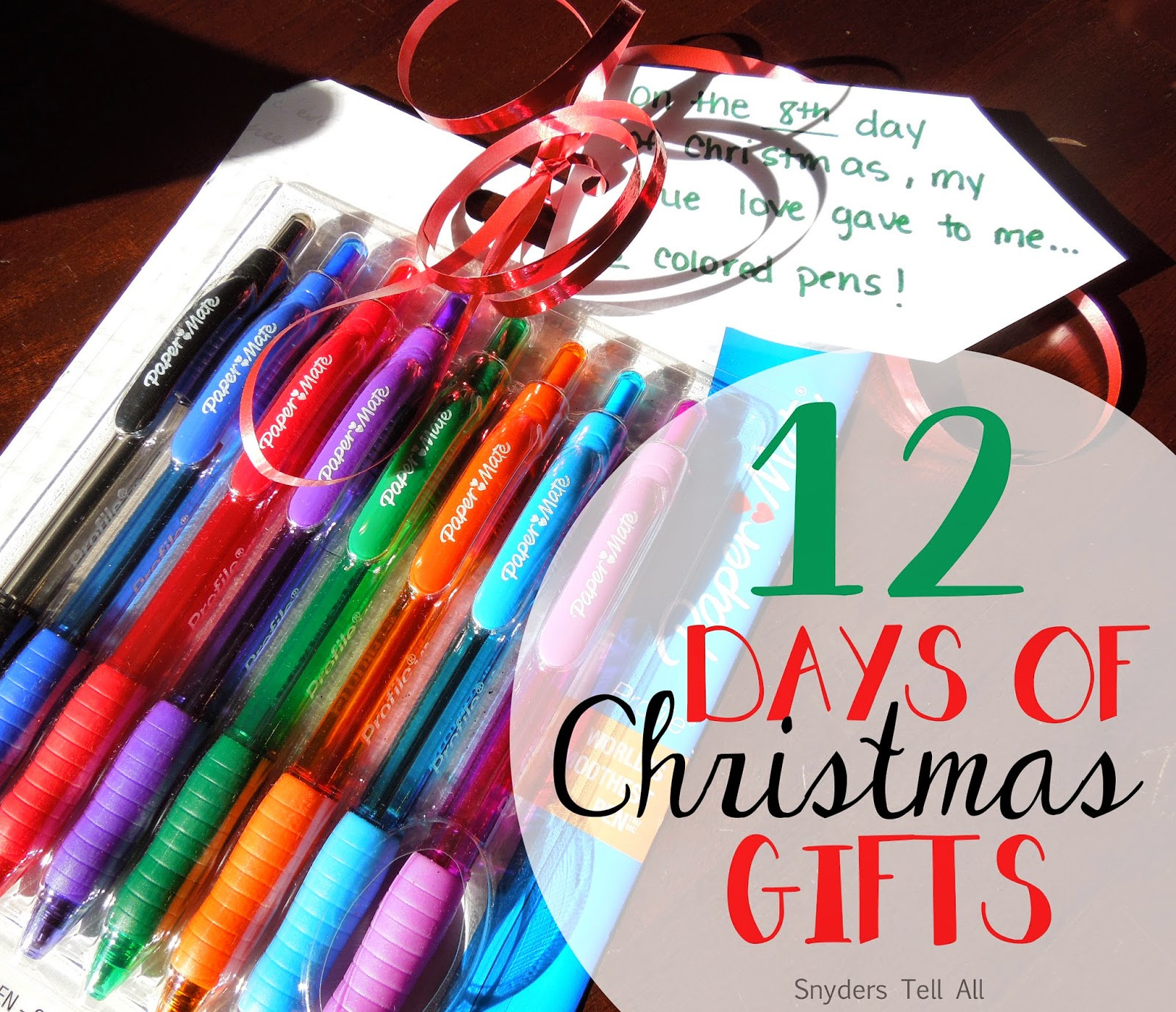 12 Days Of Christmas Gift Ideas For Kids
 12 Days of Christmas Gifts Joyfully Prudent