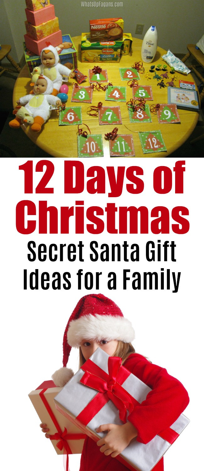 12 Days Of Christmas Gift Ideas For Secret Santa
 12 Days of Christmas Secret Santa Gift Ideas