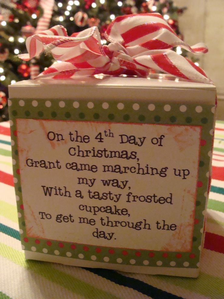 12 Days Of Christmas Gift Ideas For Secret Santa
 12 days of christmas teacher ts Teacher Gifts