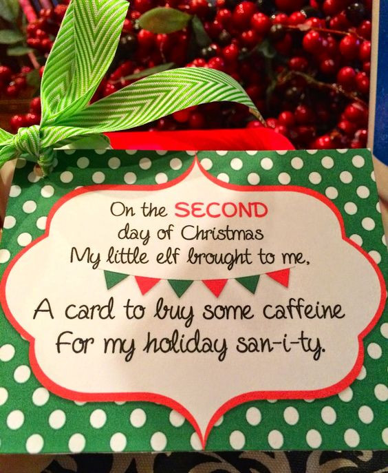 12 Days Of Christmas Gift Ideas For Secret Santa
 12 Days of Christmas for Teachers Days 1 4 From Marci