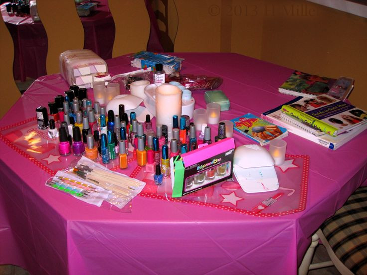 13Th Birthday Party Ideas At Home
 75 best Spa party images on Pinterest