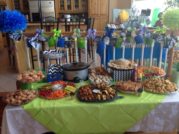 13Th Birthday Party Ideas At Home
 13 year old birthday party appetizer Buffett