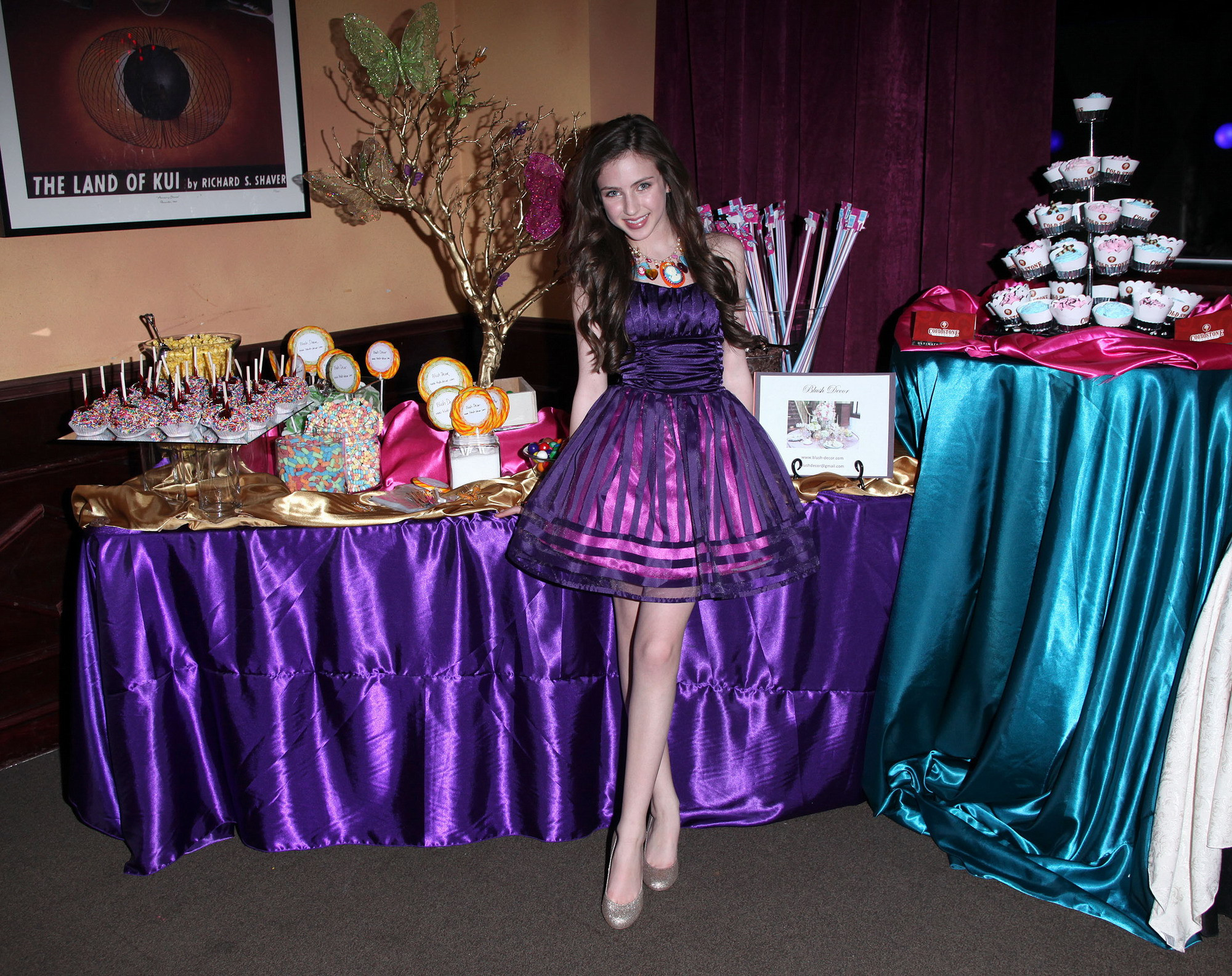 13Th Birthday Party Ideas At Home
 Ryan Newman at her 13th birthday party Sit s line