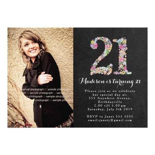 21St Birthday Party Invitations
 25 Best Ideas about 21st Birthday Invitations on