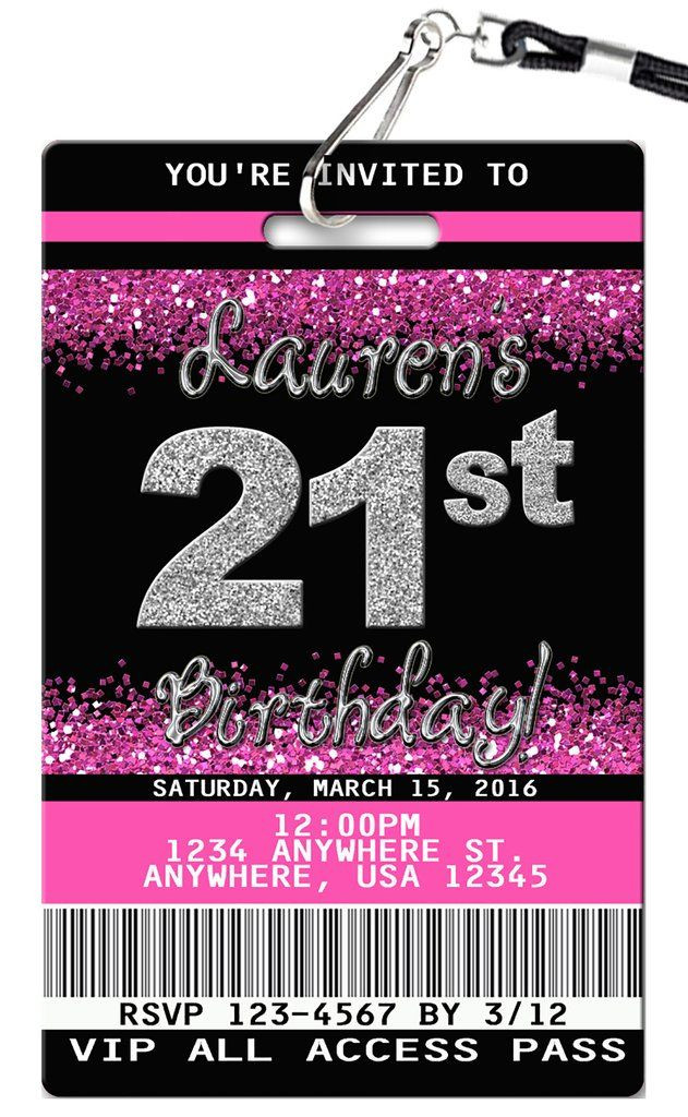 21St Birthday Party Invitations
 Best 25 21st birthday invitations ideas on Pinterest