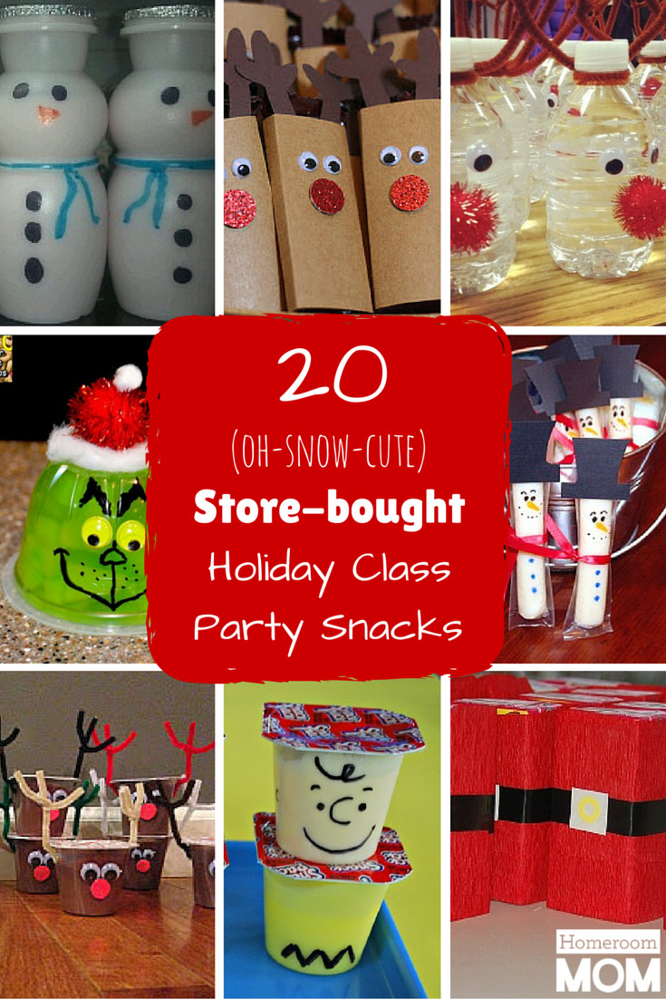 2Nd Grade Christmas Party Ideas
 20 Pre packaged Winter Holiday Class Party Snacks
