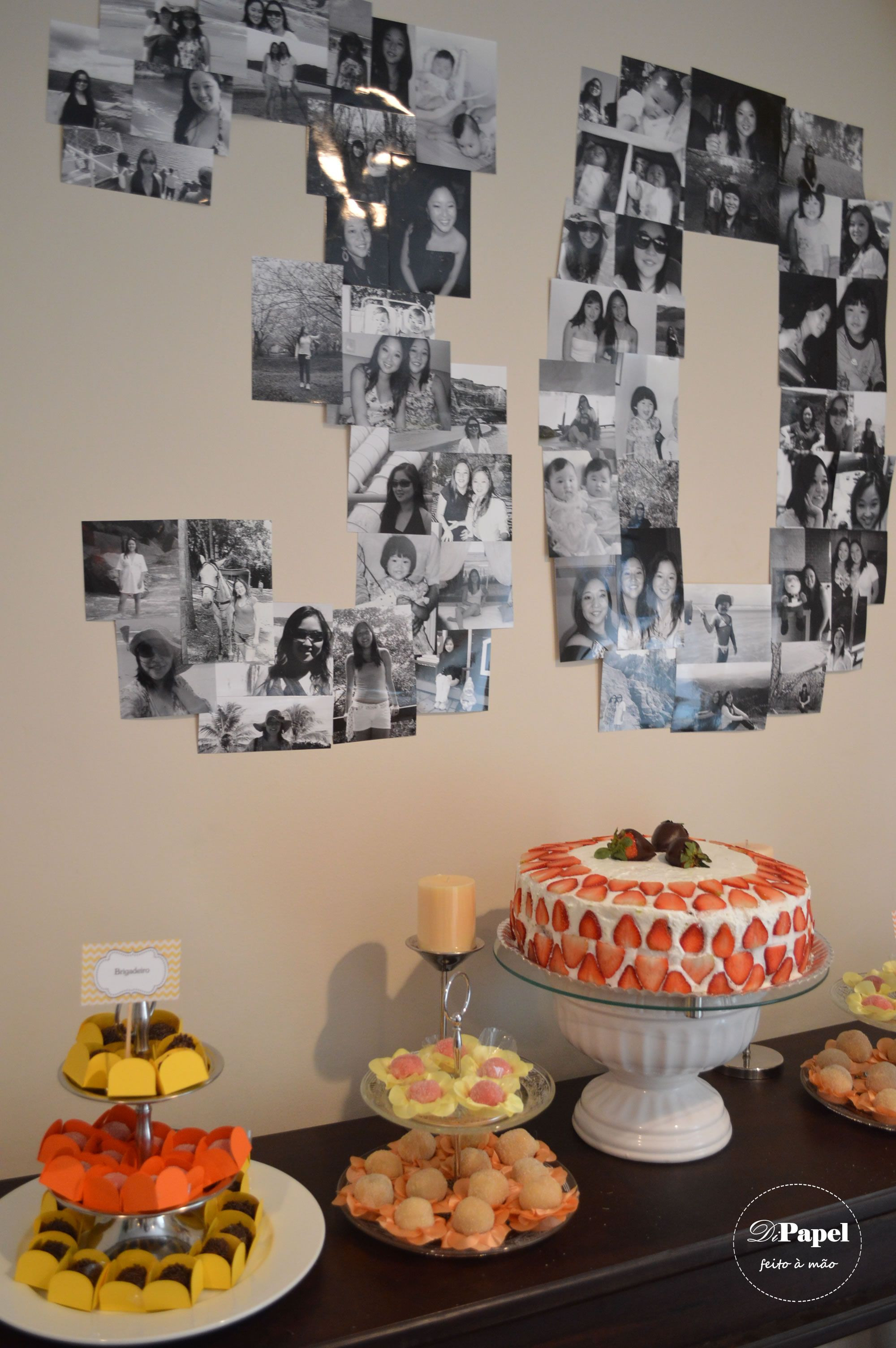 30 Birthday Decorations
 Twins 30th Birthday Party always love a photo number
