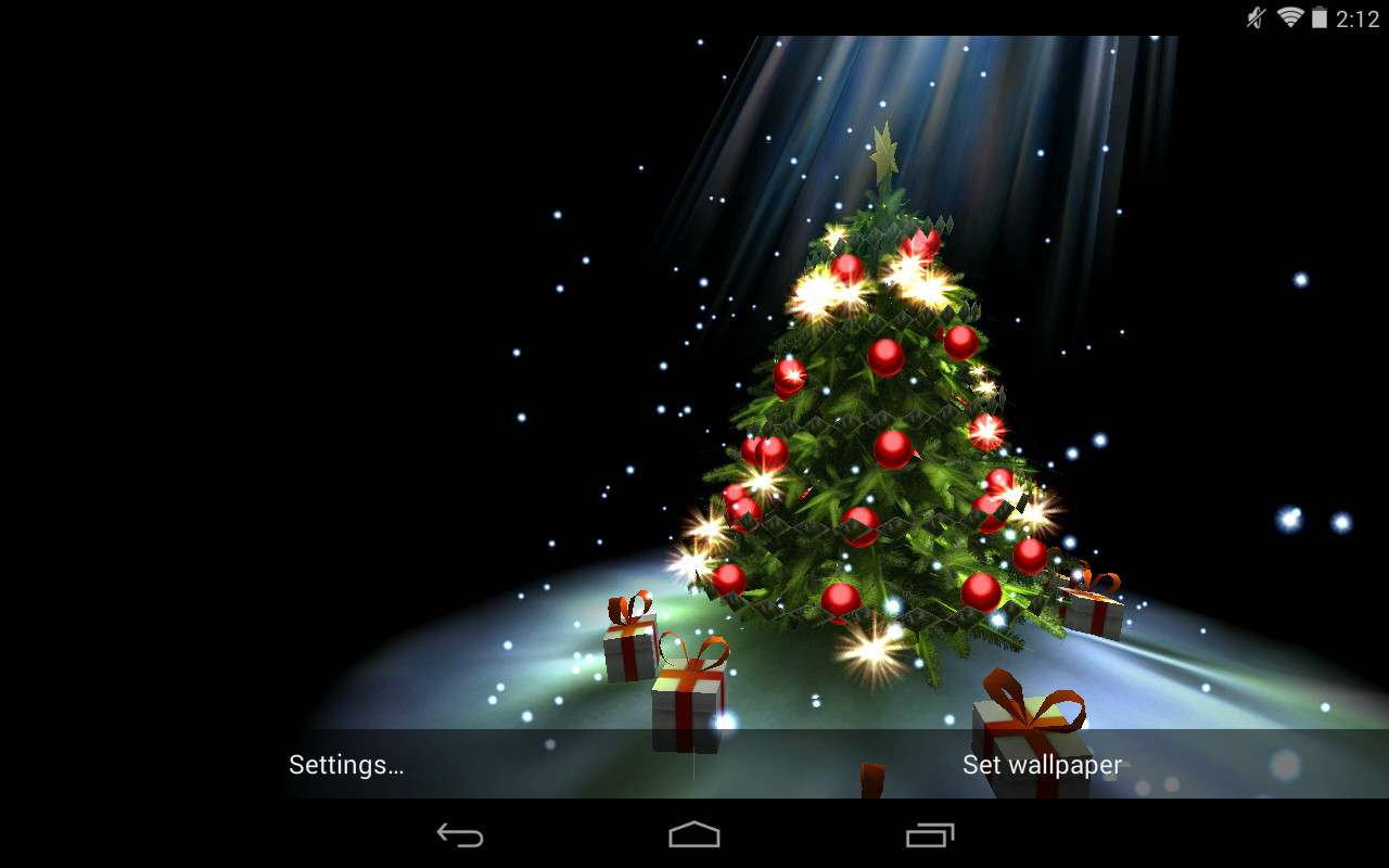 3D Christmas Live Wallpaper
 Best 3D Live Wallpapers Android Live Wallpaper Download
