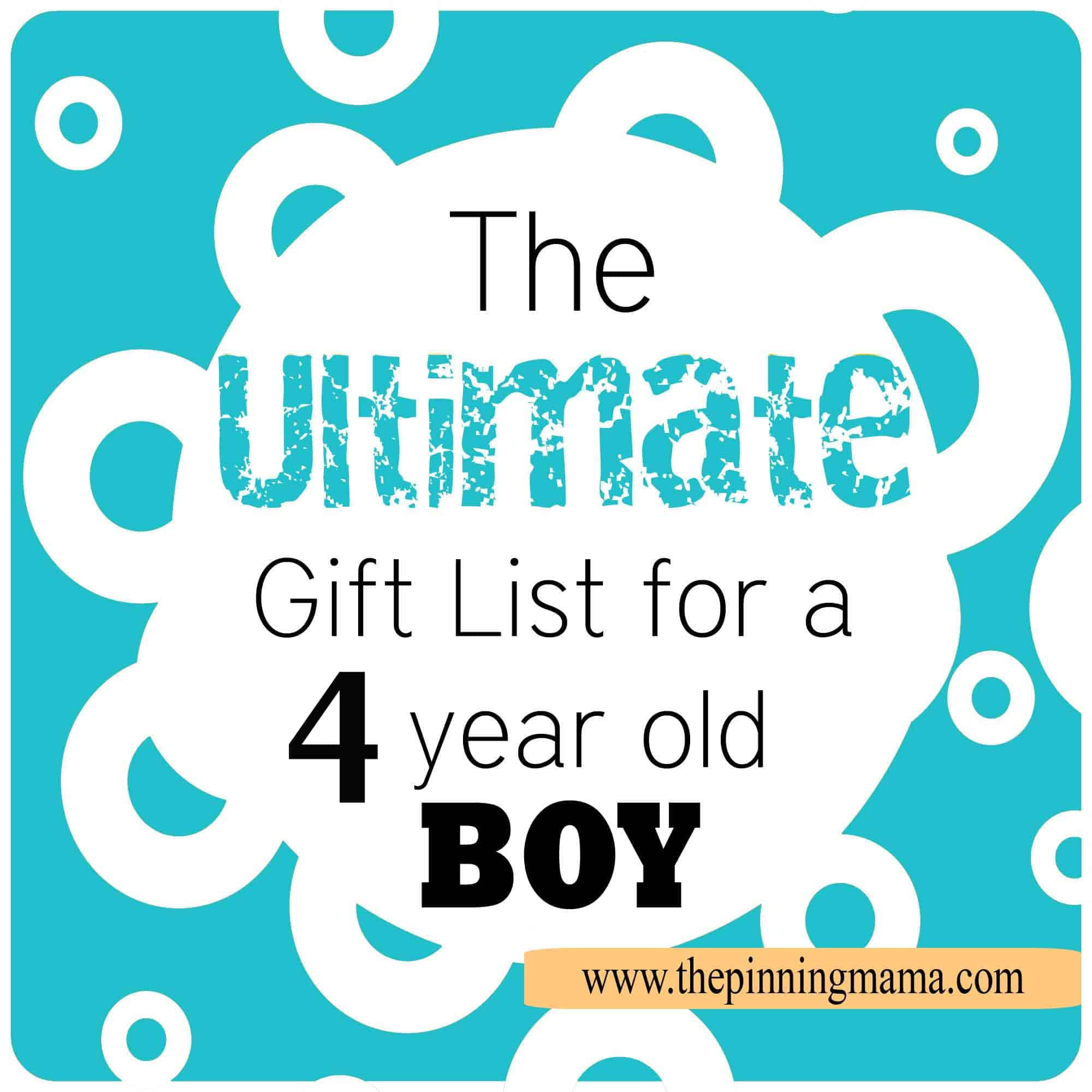 4 Yr Old Boy Birthday Gift Ideas
 The Best Gift Ideas for a 4 Year Old Boy
