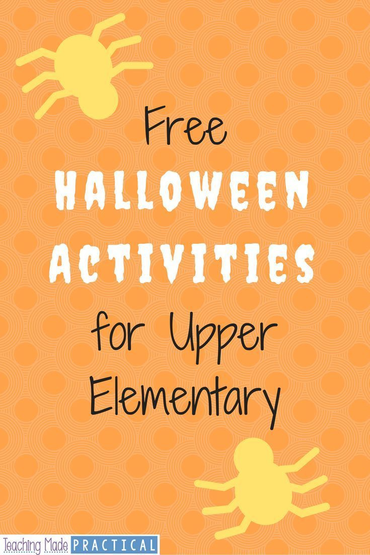 4Th Grade Halloween Party Ideas
 1205 best images about Halloween schooling ideas on Pinterest
