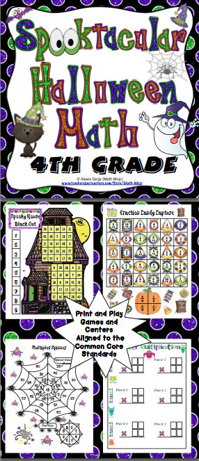 4Th Grade Halloween Party Ideas
 4th Grade Halloween Math Activities 4th Grade Math Games