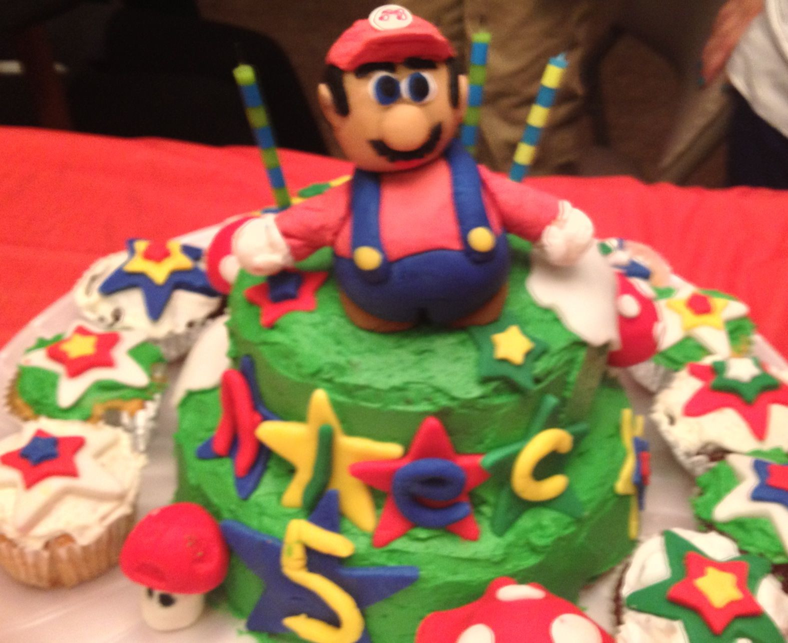 5 Year Old Boy Birthday Party Ideas
 Mario birthday cake for a 5 year old boy Fondant Mario