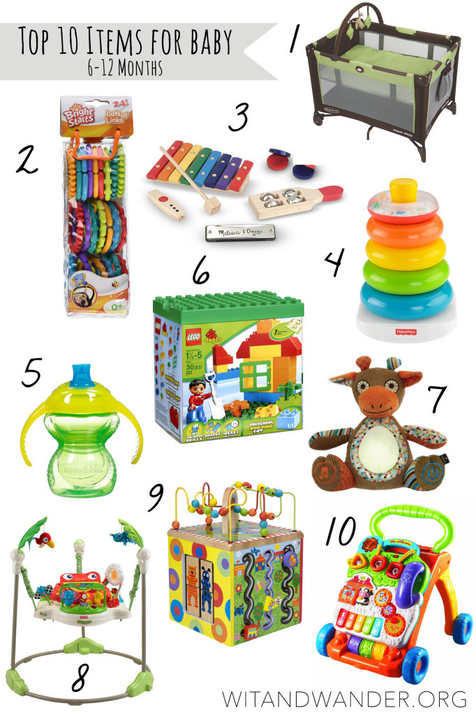 6 Month Old Christmas Gift Ideas
 Top 10 Must Haves for Babies 6 12 Month Old Wit & Wander