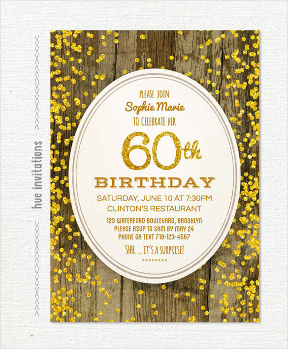 60Th Birthday Invitation Ideas
 How People At Different Ages Celebrate Their Birthdays