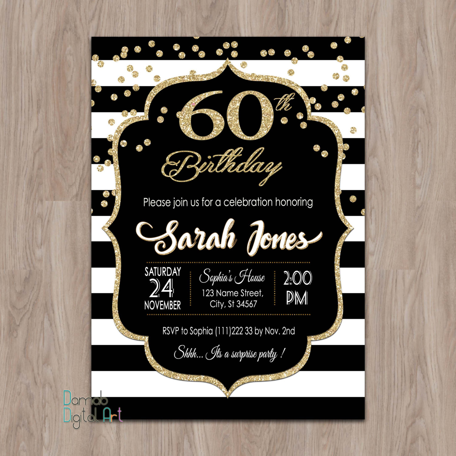 60Th Birthday Invitation Ideas
 60th birthday invitations 60th birthday invitations for