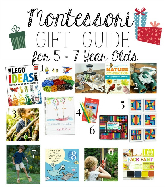 7 Year Old Christmas Gift Ideas
 Montessori Gift Guide for 5 – 7 Year Old’s