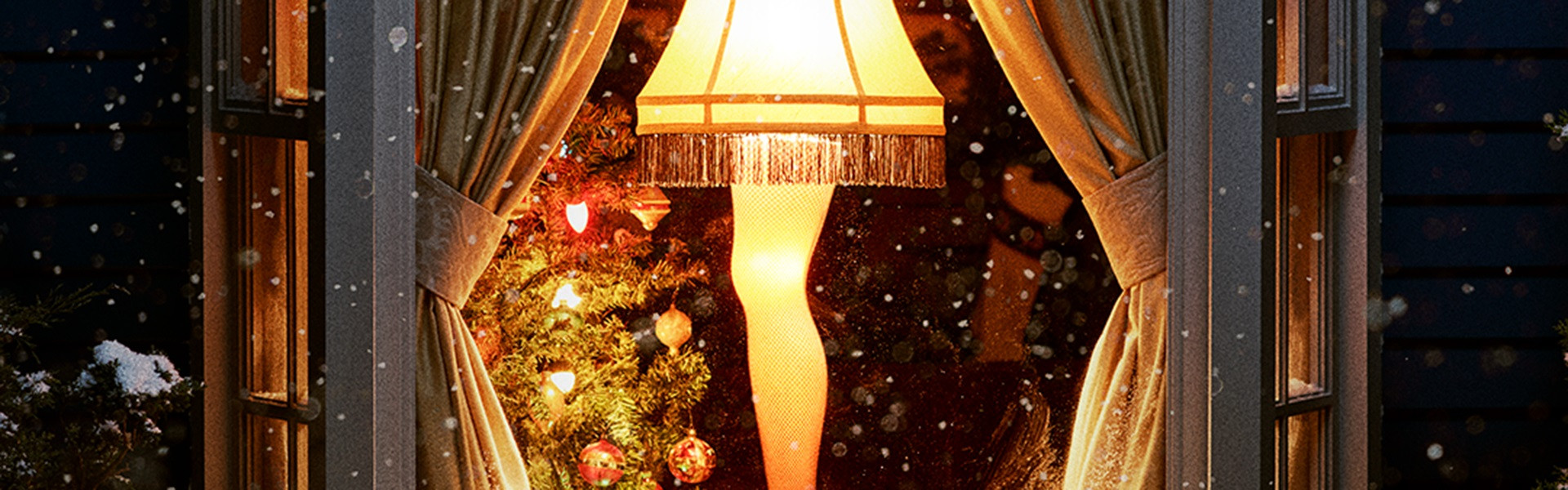 A Christmas Story Lamp
 The Pixar lamp is the greatest cinematic lamp brought to