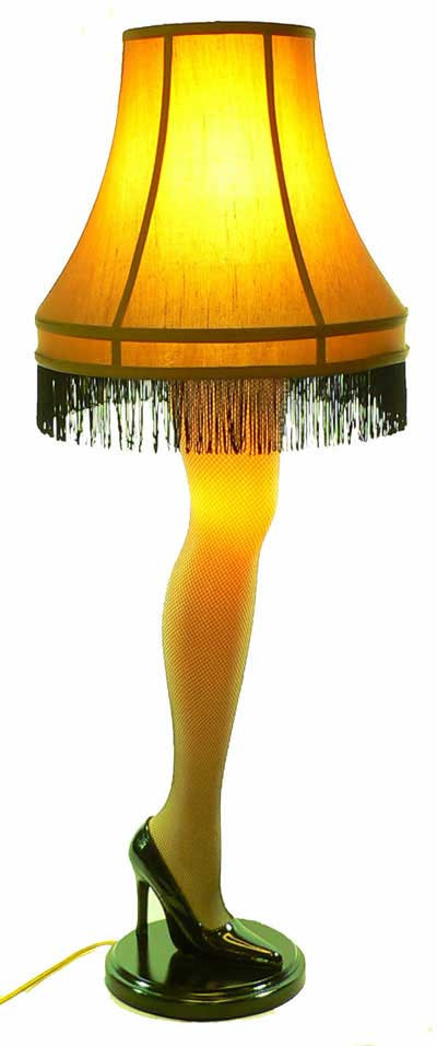 A Christmas Story Leg Lamp
 The Leg Lamp