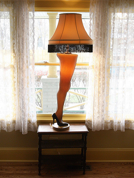 A Christmas Story Leg Lamp
 A Christmas Story Leg Lamp Stolen From Store
