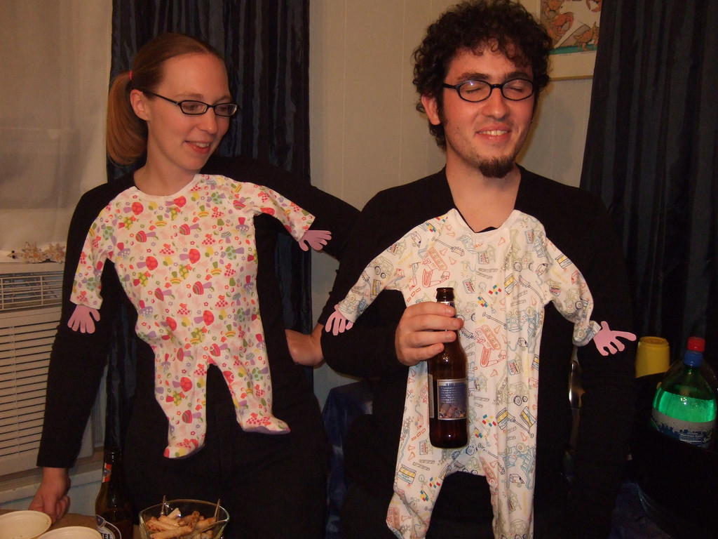 Adult DIY Halloween Costumes
 DIY adult baby costumes for couples