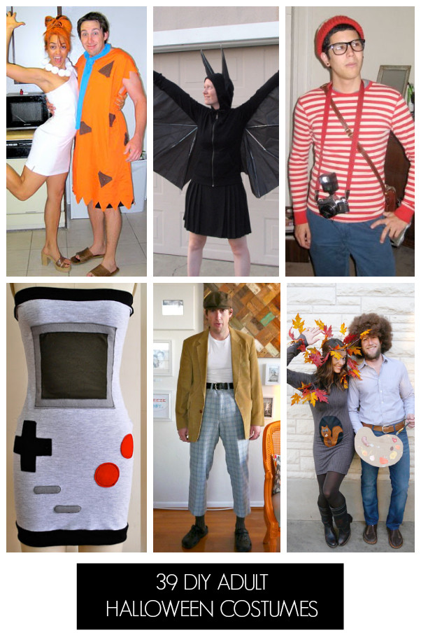 Adult DIY Halloween Costumes
 44 Homemade Halloween Costumes for Adults C R A F T