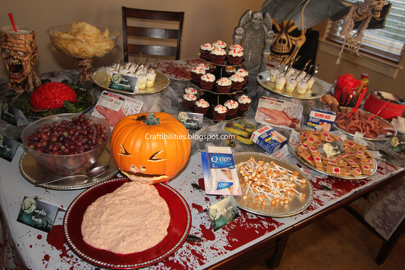 Adult Halloween Party Food Ideas
 Halloween Party KIDS food & ADULT drink ideas Creative