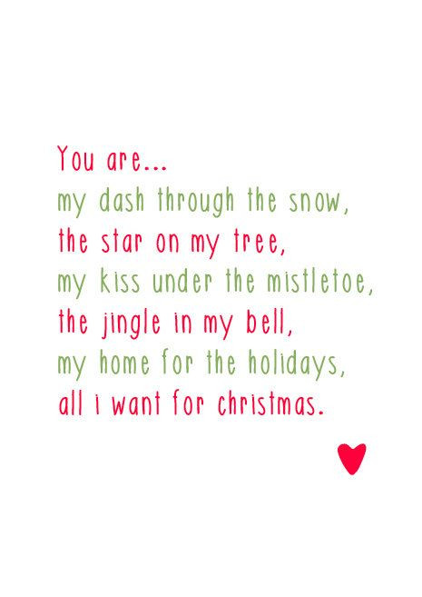 All I Want For Christmas Quotes
 Best 25 Christmas love quotes ideas on Pinterest