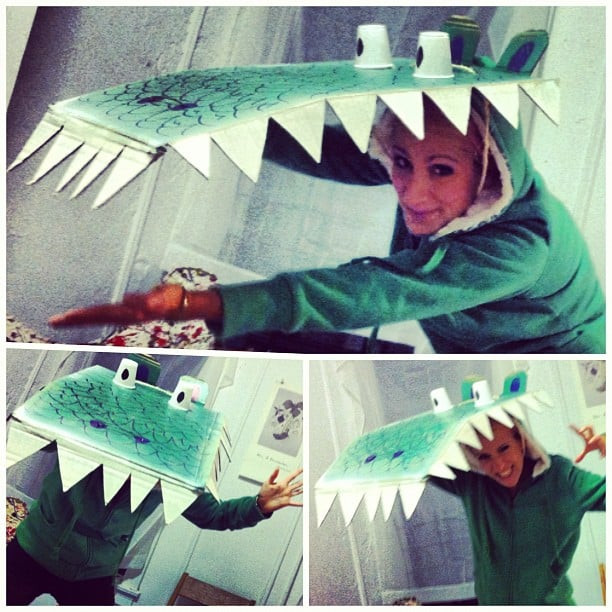 Alligator Costume DIY
 Alligator Cheap Homemade Halloween Costumes
