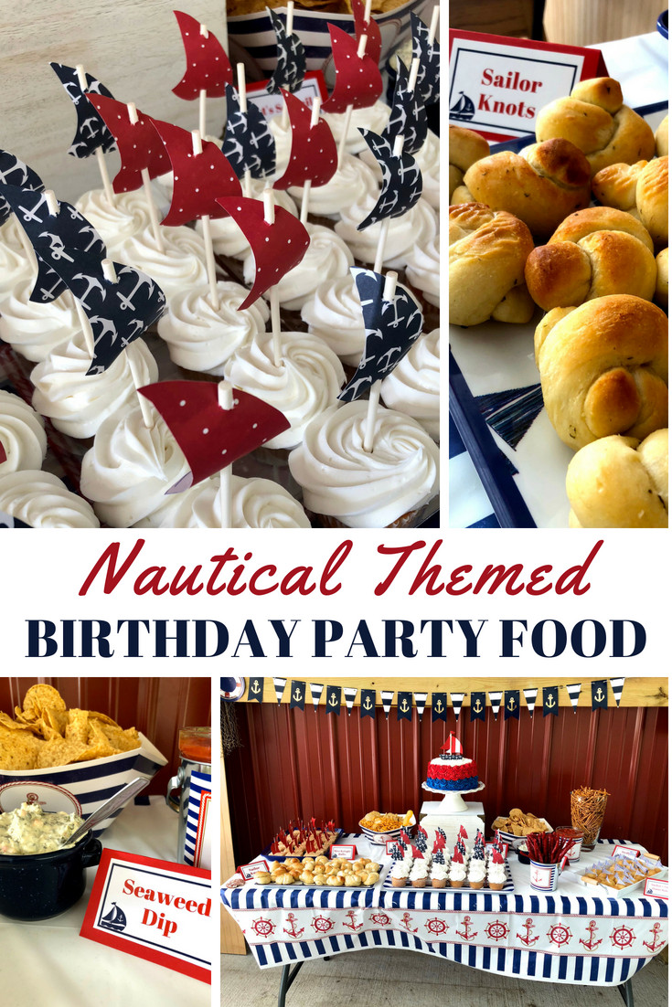 Anniversary Party Food Ideas
 Nautical Themed Birthday Party Food The Berry Basics
