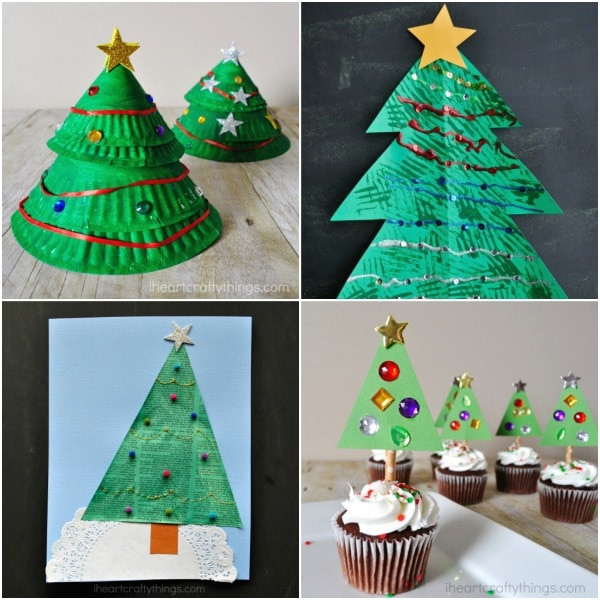 Arts And Craft Christmas Ideas
 Creative Christmas Tree Arts and Crafts Ideas for Kids