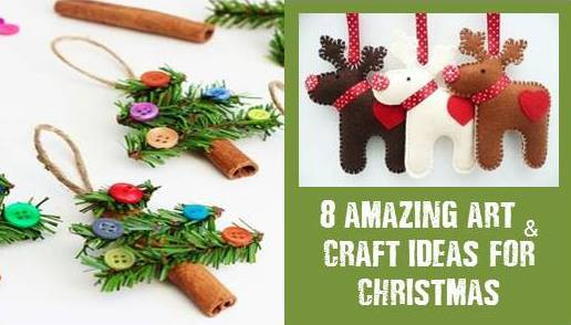 Arts And Craft Christmas Ideas
 8 Awesome Christmas art and craft ideas for kids