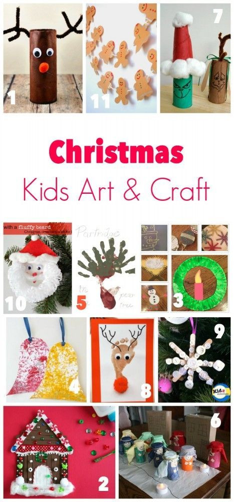 Arts And Crafts Christmas Gifts
 Great Ideas for Christmas Art and Craft for Kids Lots of