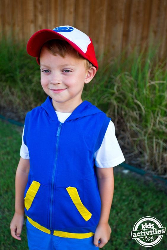 Ash Ketchum Costume DIY
 Ash Ash ketchum and Pokemon on Pinterest